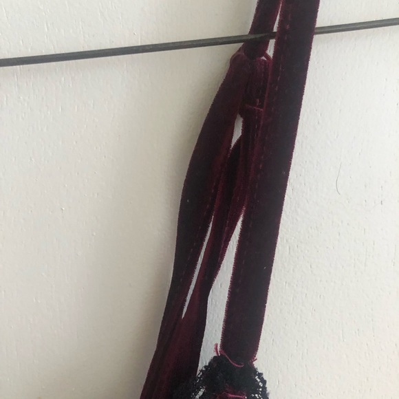 3 for $20❤️Ultra Flirt Red Velvet Camisole Adjustable Straps Size Small - Picture 5 of 9